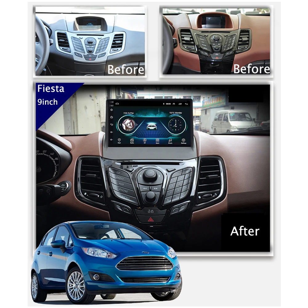 2011 ford fiesta stereo upgrade