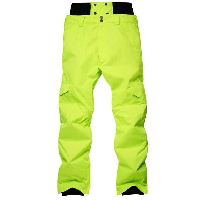 Men 's Ski Pants Camouflage High-waist 