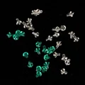 50pcs Hook Stops Beads Carp Fishing Accessories Stopper Green Black Carp Fishing Hair Chod Ronnie Rig Pop UP Boilie Stop preview-4