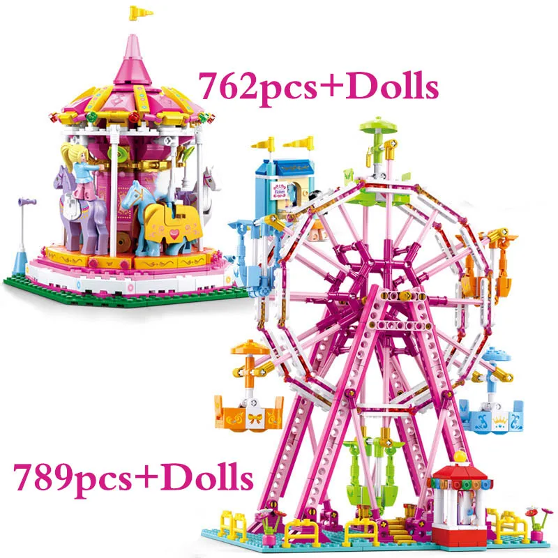 lego friends amusement park ferris wheel