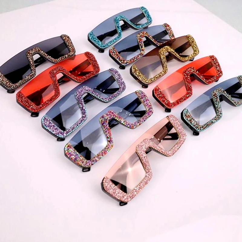 rhinestone frame sunglasses