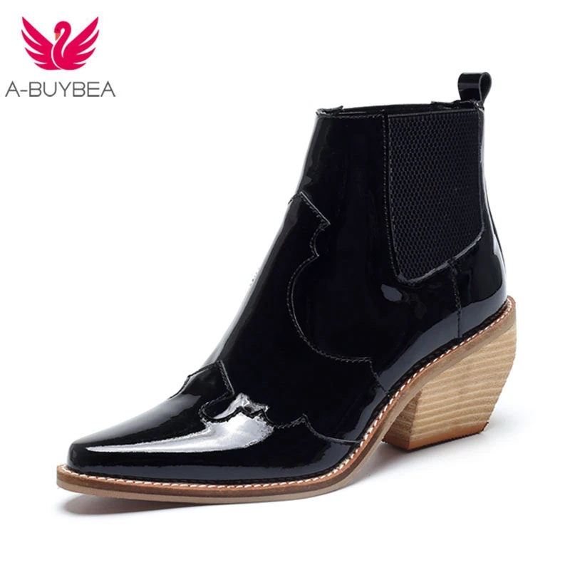 pointed toe winter boots