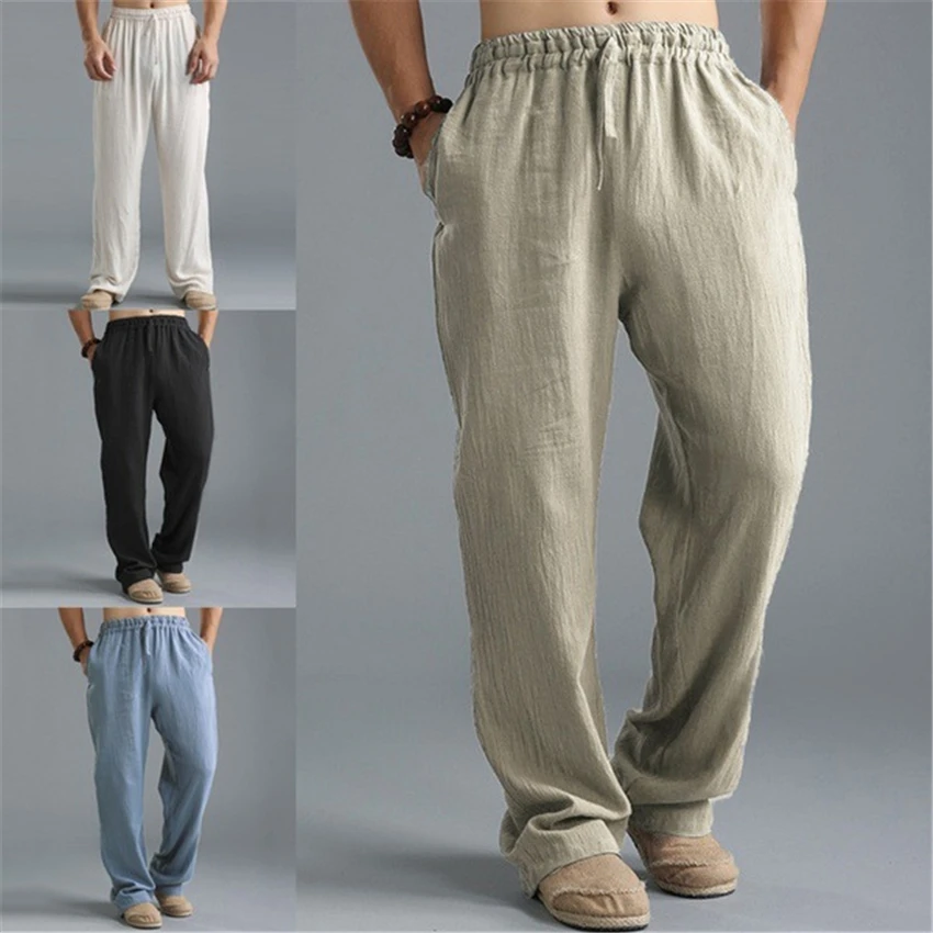cotton trousers men's