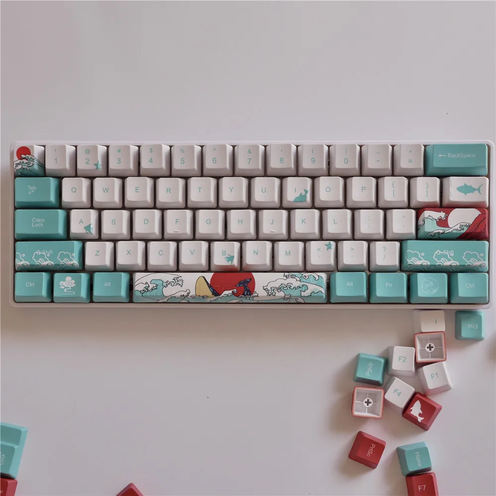 coral keycap set