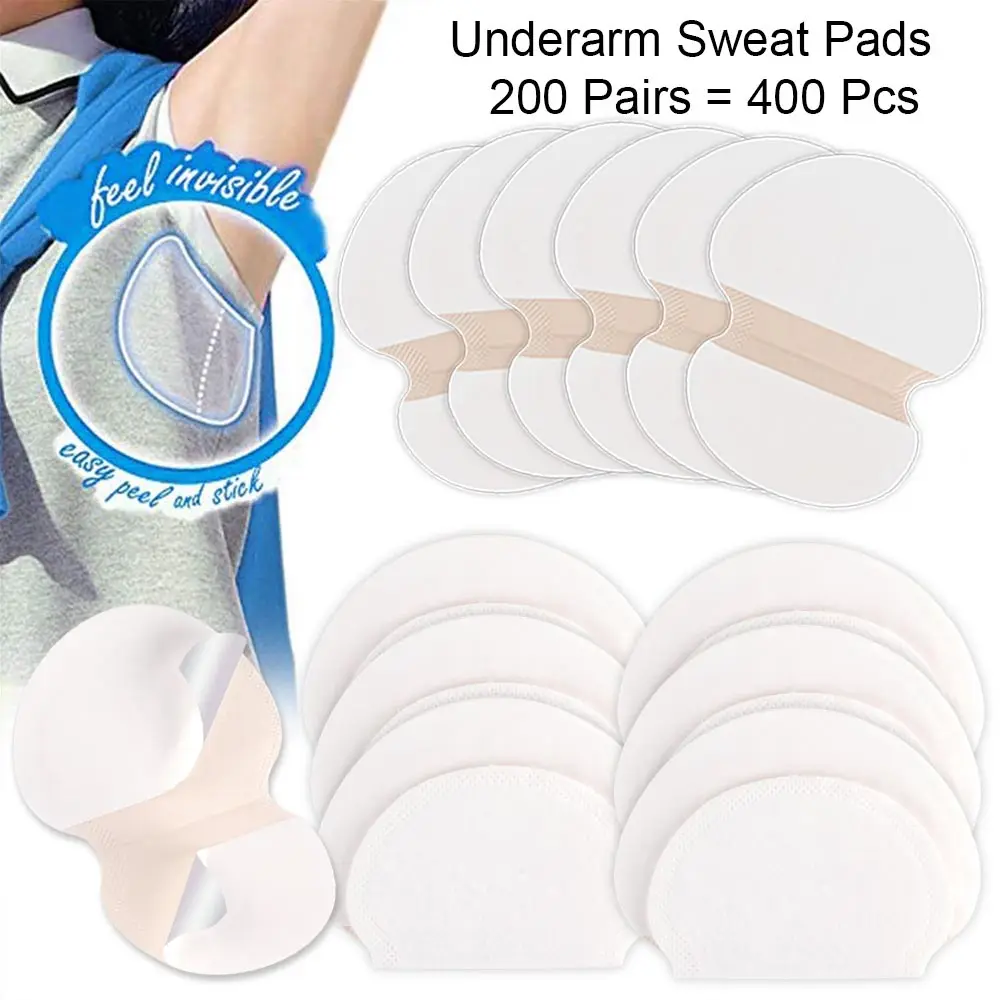 200~50PCS Underarm Armpit Sweat Pads Stickers Shield Guard Absorbing  Disposable