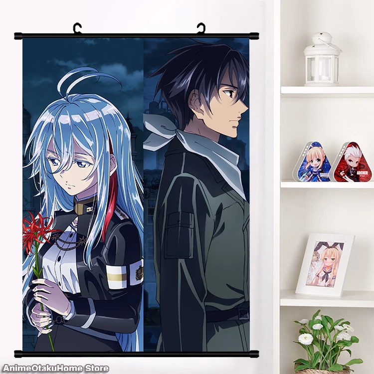 HOT Anime 86- Eighty Six - Vladilena·Milize Anju·Emma Raiden·Shuga HD Wall  Scroll Print Poster Home Decor Collectible Art Gift