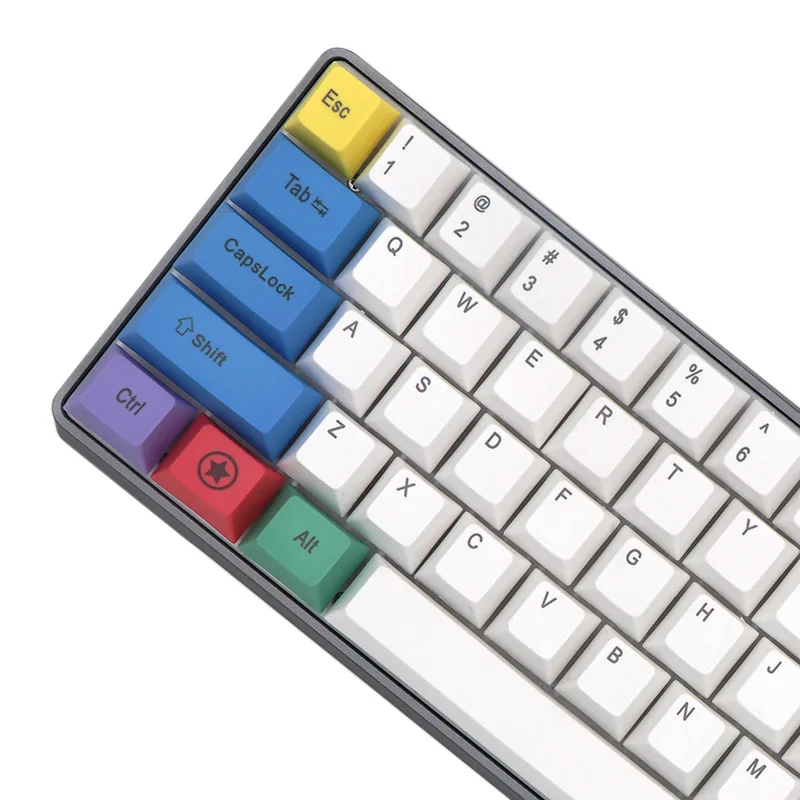 colored keycaps