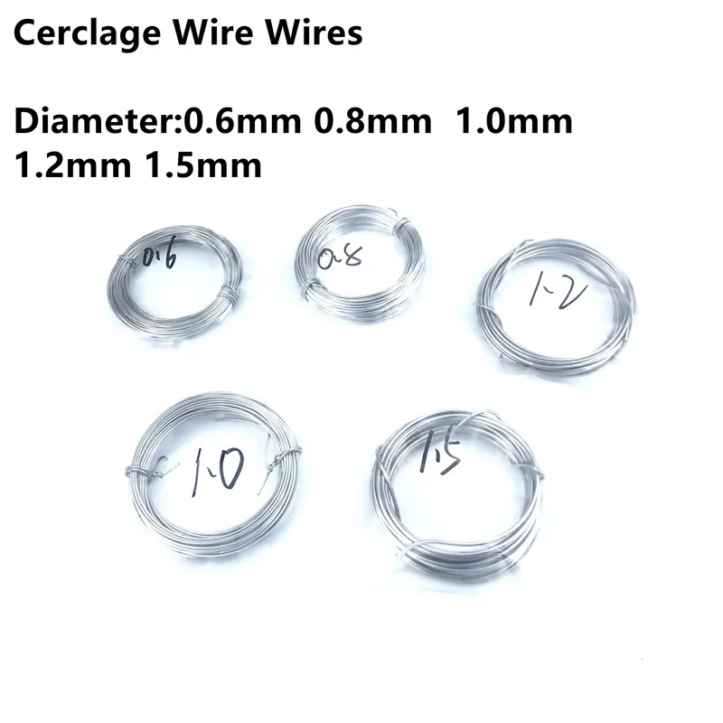 Orthopedic Stainless steel 0.6-1.5mm Cerclage Wire Wires orthopedics Instruments-animated-img