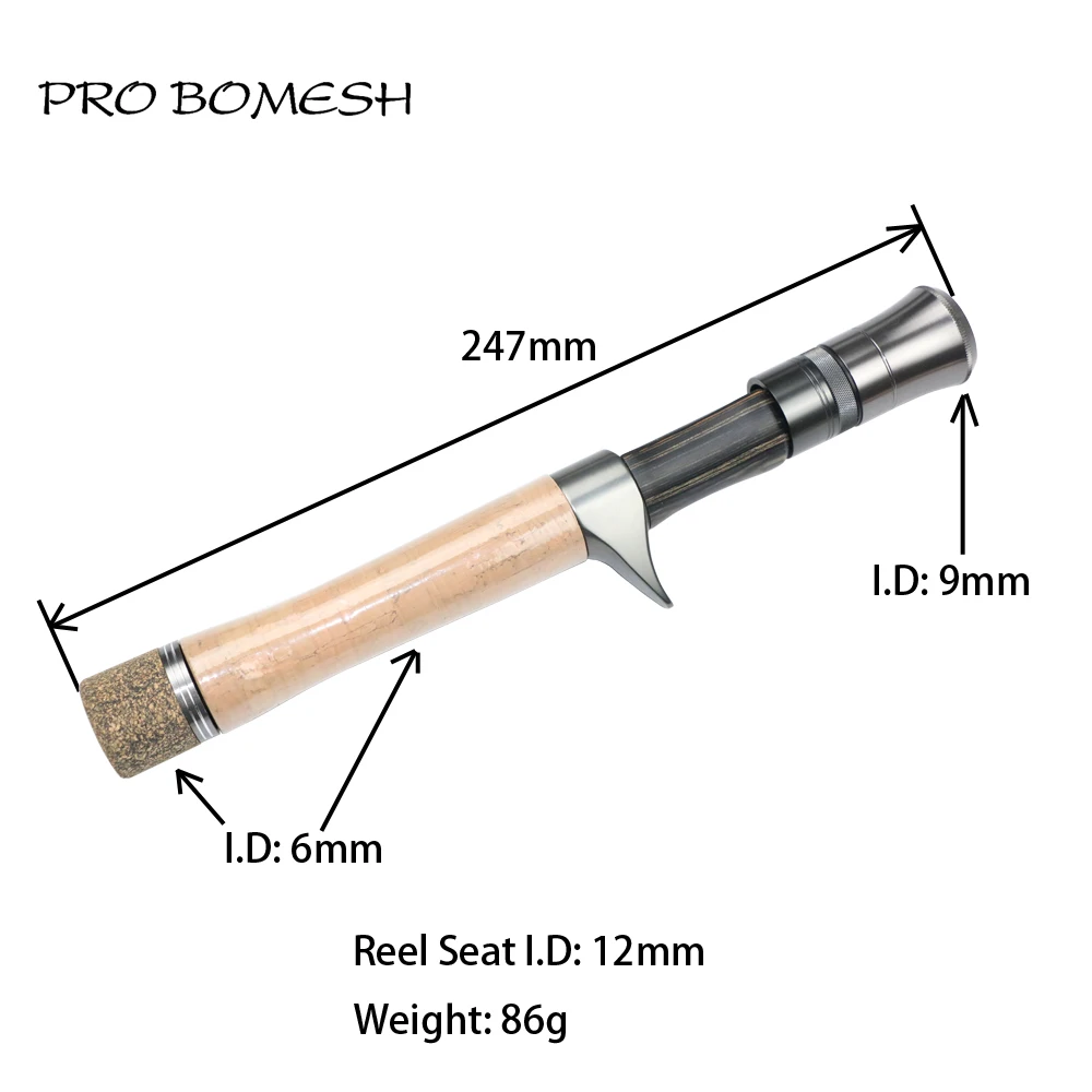 Fishing Rod Handle Reel Seat, Reel Seat Rod Pro Bomesh