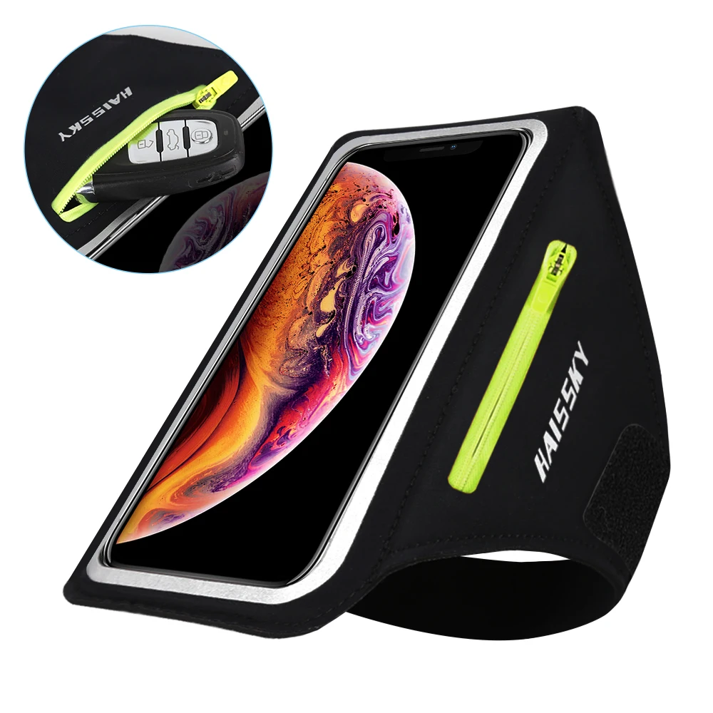 6.9 inch Sport Armbands Case For iPhone 13 12 11 Pro Max XR XS Max Gym Running Phone Bag For Samsung S22 S21 Note20 Ultra Xiaomi-animated-img