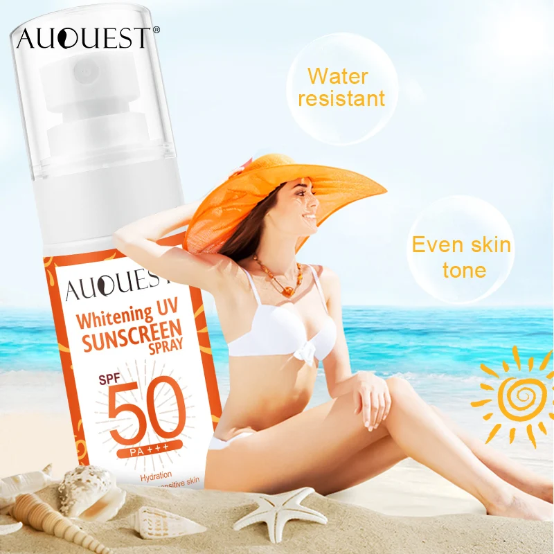 sunscreen spray body