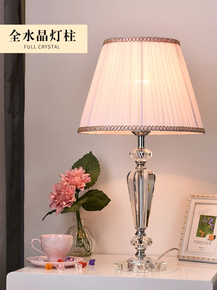 luxury crystal table lamps