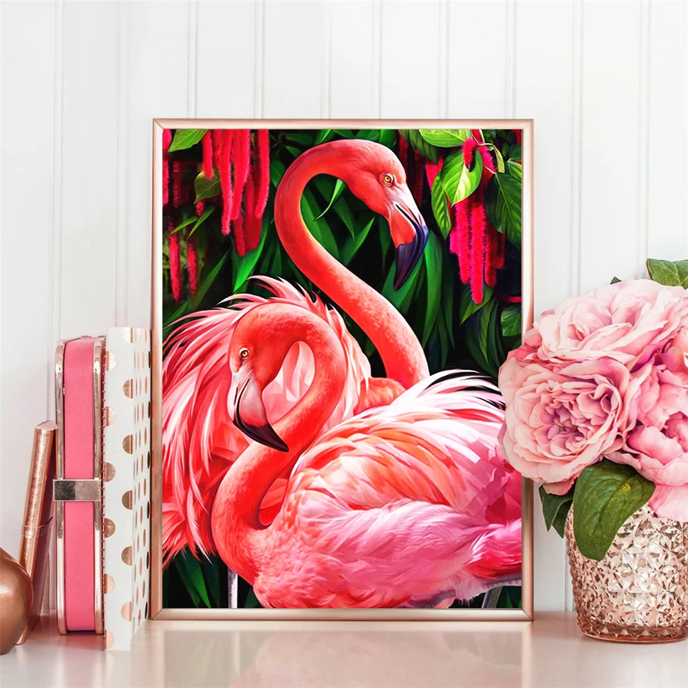 Swans DIY Diamond Embroidery Set For Decoration Round Diamond Painting Full  Drill AB Rhinestones Square Poured Glue - AliExpress