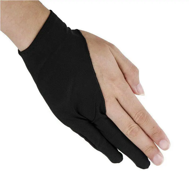 Anti-touch Glove Two-Finger Artist Glove For Right Hand And Left Hand  Digital Drawing Glove For Graphics Pad Painting Good For