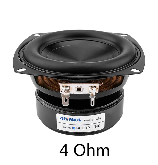 4 inch woofer 8 ohm