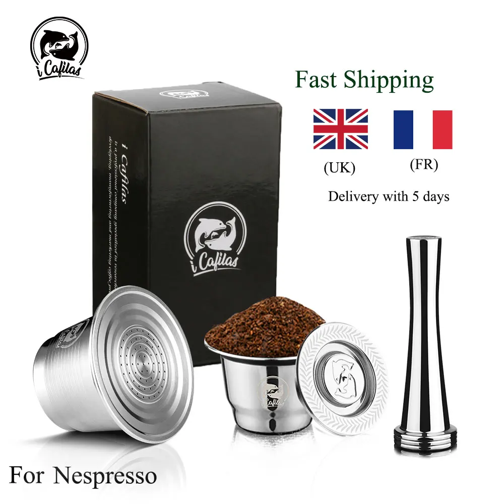 icafilas For Nespresso Reusable Coffee 