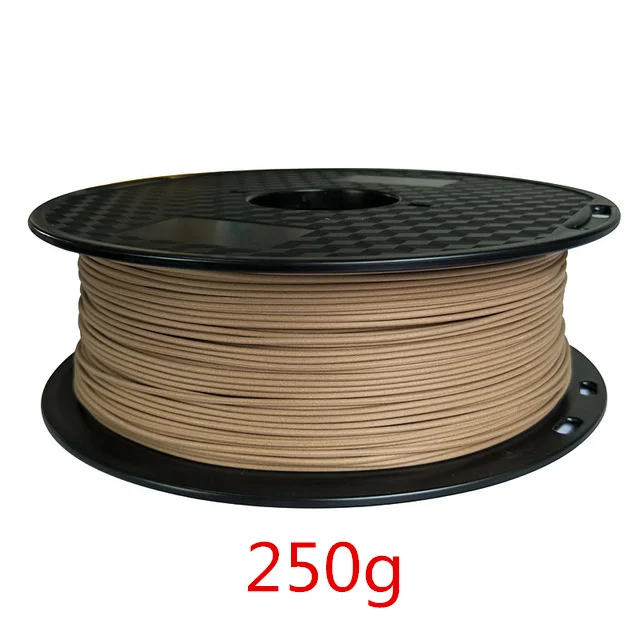 3d Printer Filament 250g/500g Wood PLA 1.75mm Light Wooden 3d