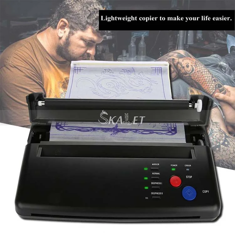 Copy Stencil Machine - Tattoo Transfer Machine - Printer Drawing Thermal