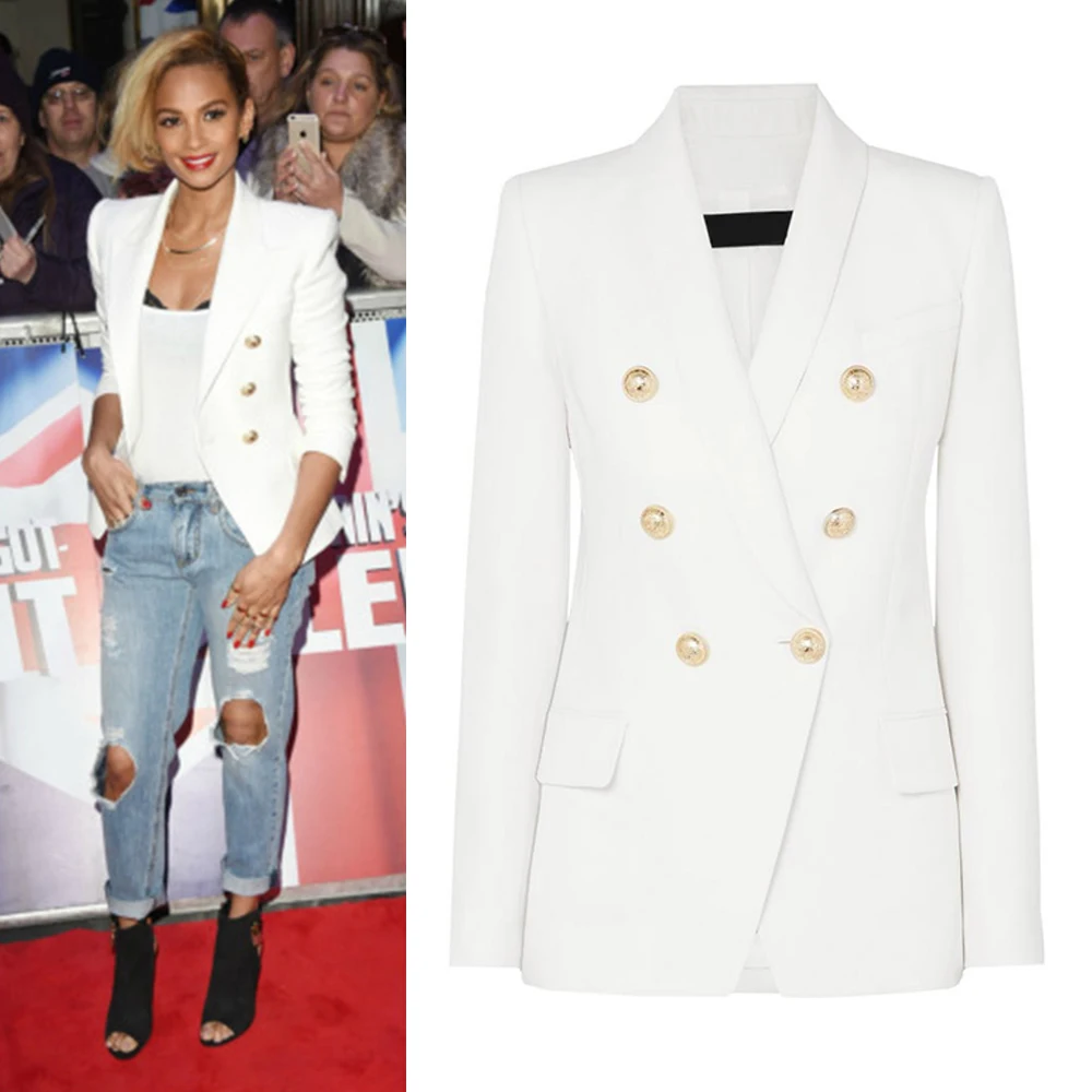 White and gold women's suit Clearance