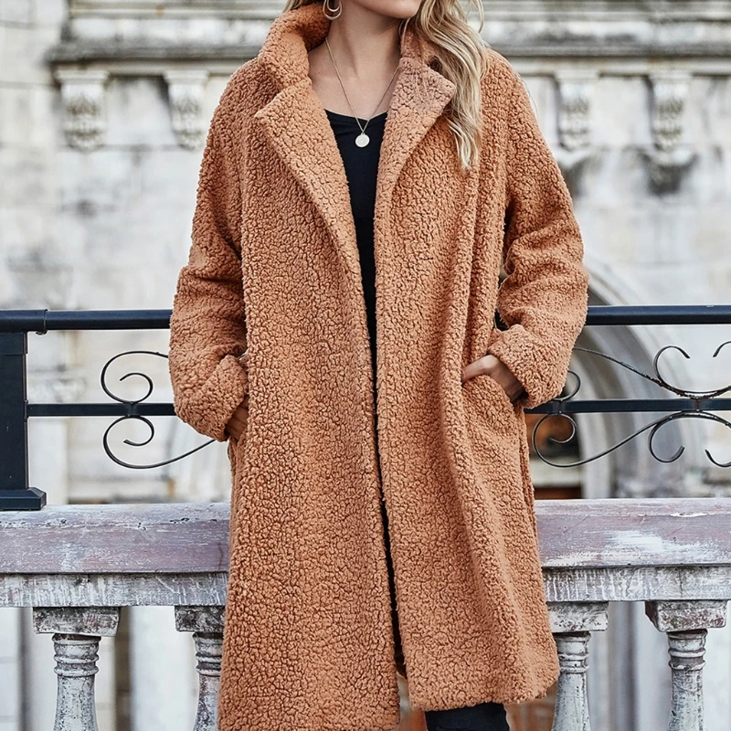 fuzzy long jacket