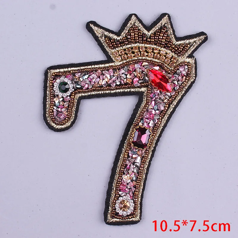 Black Rhinestones 26 Alphabet Letters ABC Sew Iron On Patches Shining  Badges For Name DIY Dress Jeans Appliques Decoration