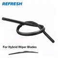 2 PCS REFRESH Wiper Refill Rubber Replacement from 14" to 28" for Hybrid Type Wiper Blades Surface car Auto Accessories preview-1