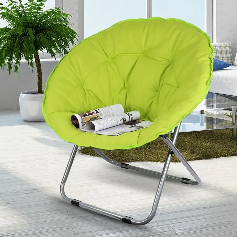 folding chair round seat