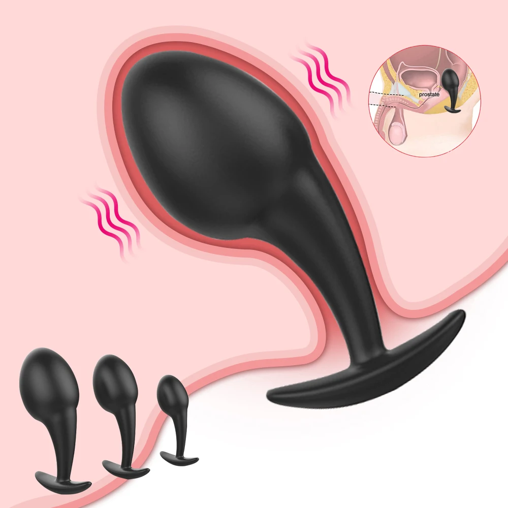 Купить Секс товары | 3 Silicone Anal Plugs Training Set Bullet Dildo  Vibrator Anal Sex Toys For Woman Male Prostate Massager Butt Plug Gay Sex  Toys