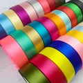25 Yards/Roll Satin Ribbons For Crafts Bow Handmade Gift Wrapping Christmas Wedding Decorative Ribbon 6/10/15/20/25/40/50mm