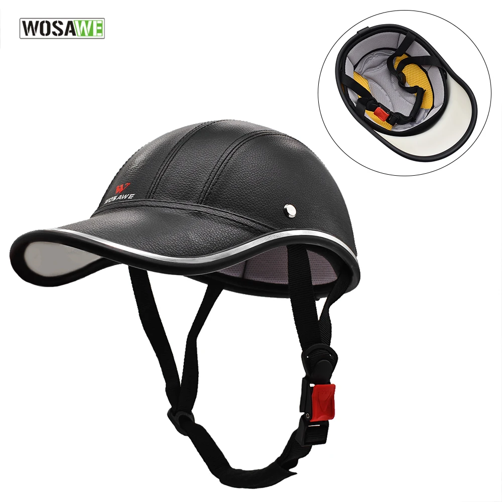 motorcycle baseball hat helmet