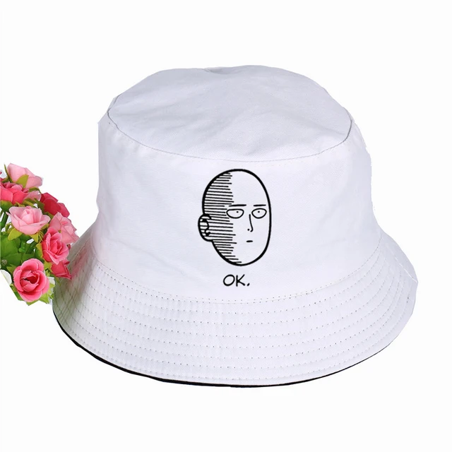 ANIME One Punch Man Printed Bucket Hats 