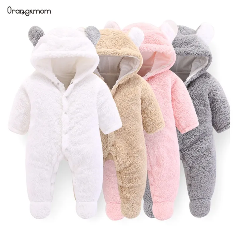 baby warm rompers