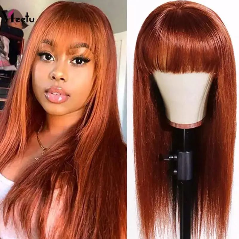 red and orange wig