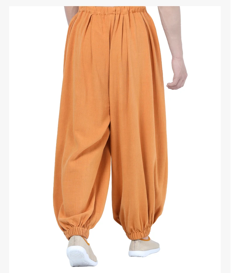 Unisex Cotton Spring\u0026Autumn zen shaolin 