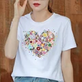 Cartoon Love Thermal Heat Transfer For Clothing Iron On Colorful Animals Transfers For Clothes Appliques For Washable T-shirt preview-2