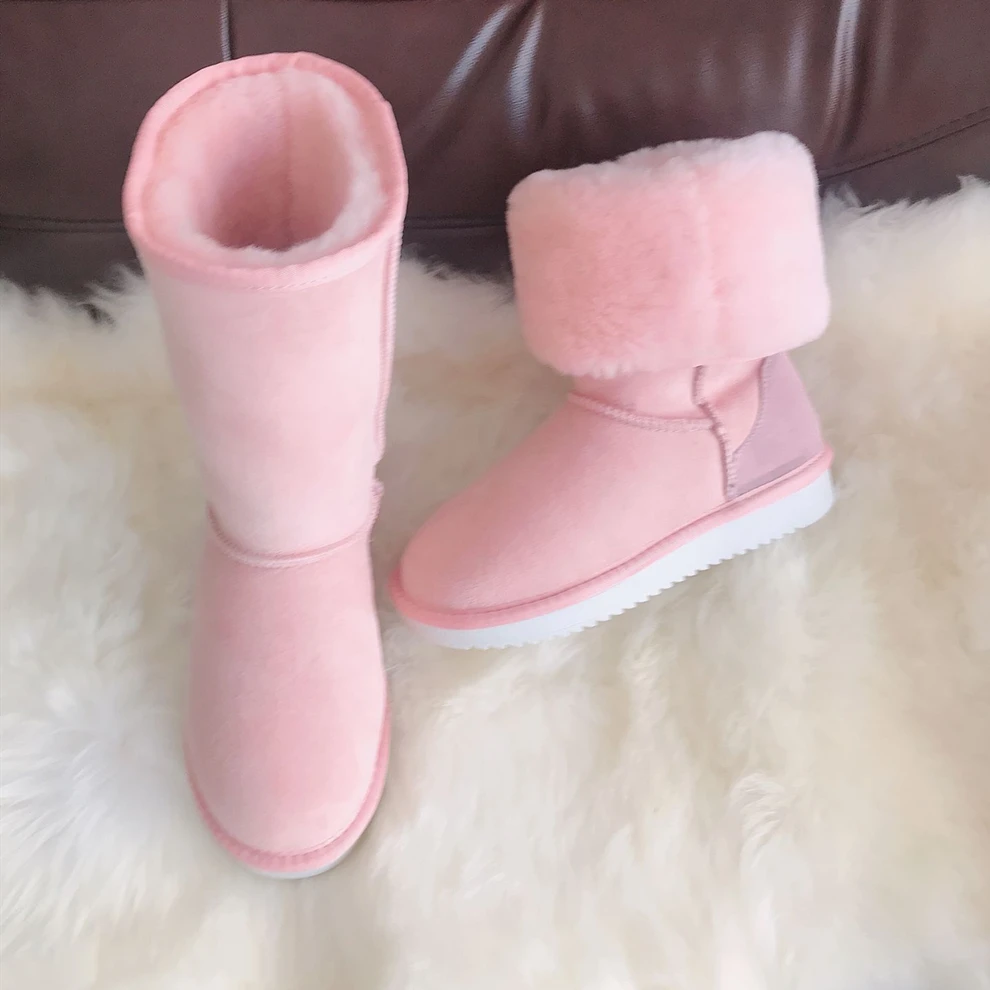 luxury sheepskin boots