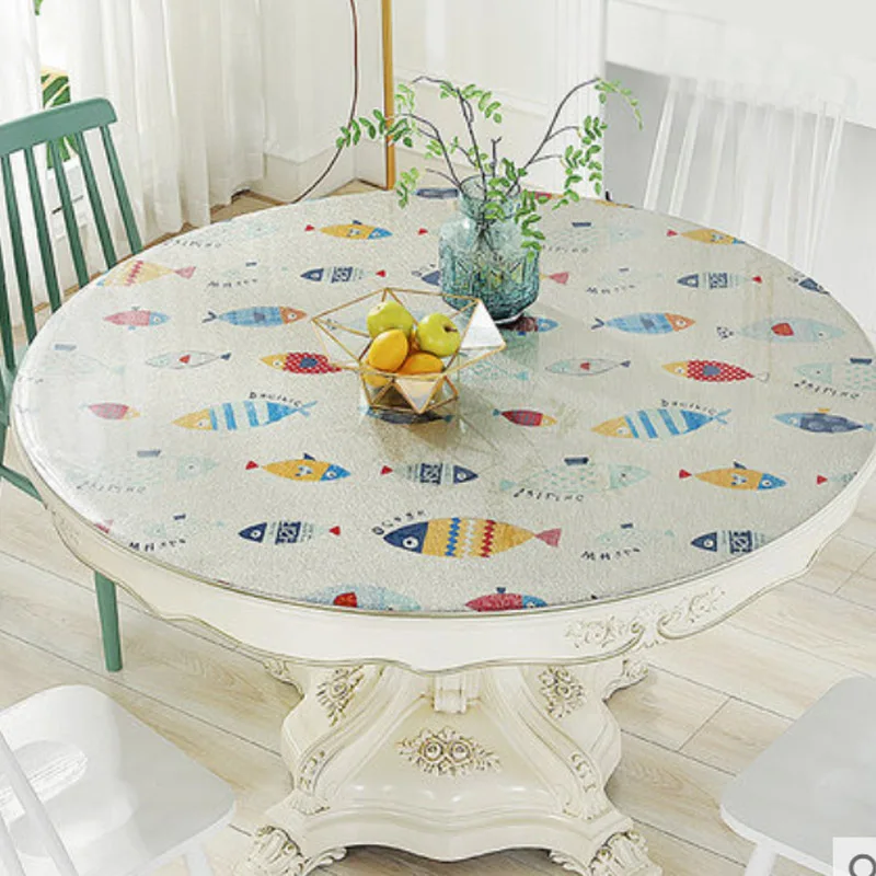 round kitchen table cloth