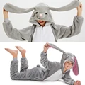 New Children Wolf Cosplay Pajamas Anime Lion Rabbit Costume Cute Jumpsuit Hooded Sleepwear Halloween for Adult Girl Boys Clothes preview-3