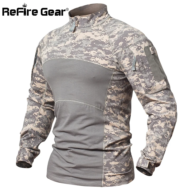 digital camo combat shirt