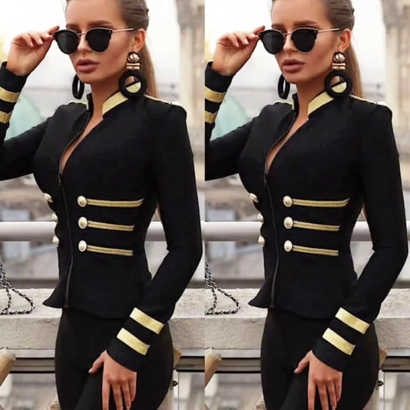 Women Ladies Fashion Winter Sexy Stand 