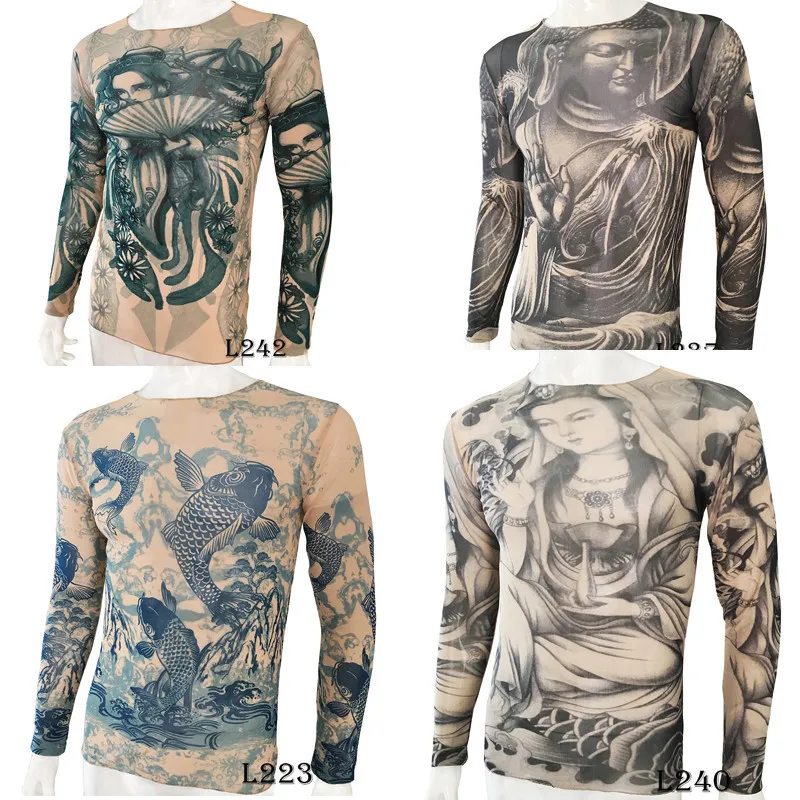 tattoo t shirts long sleeve