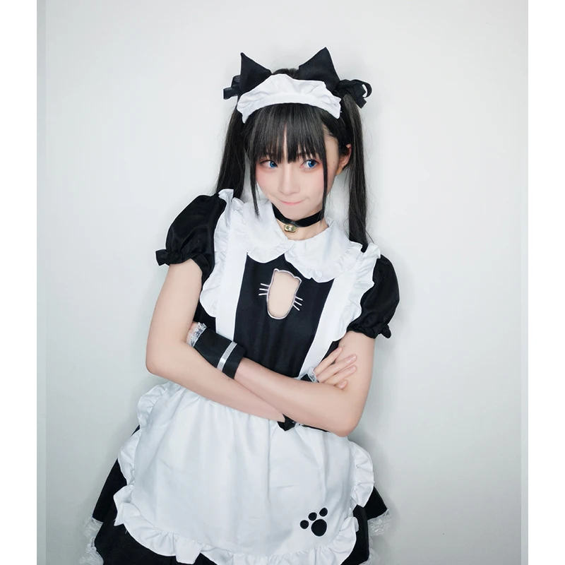 cat maid dress