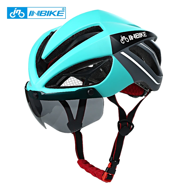 bike helmets with sunglasses