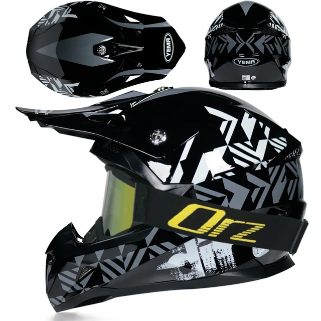 light full face motorcycle helmet