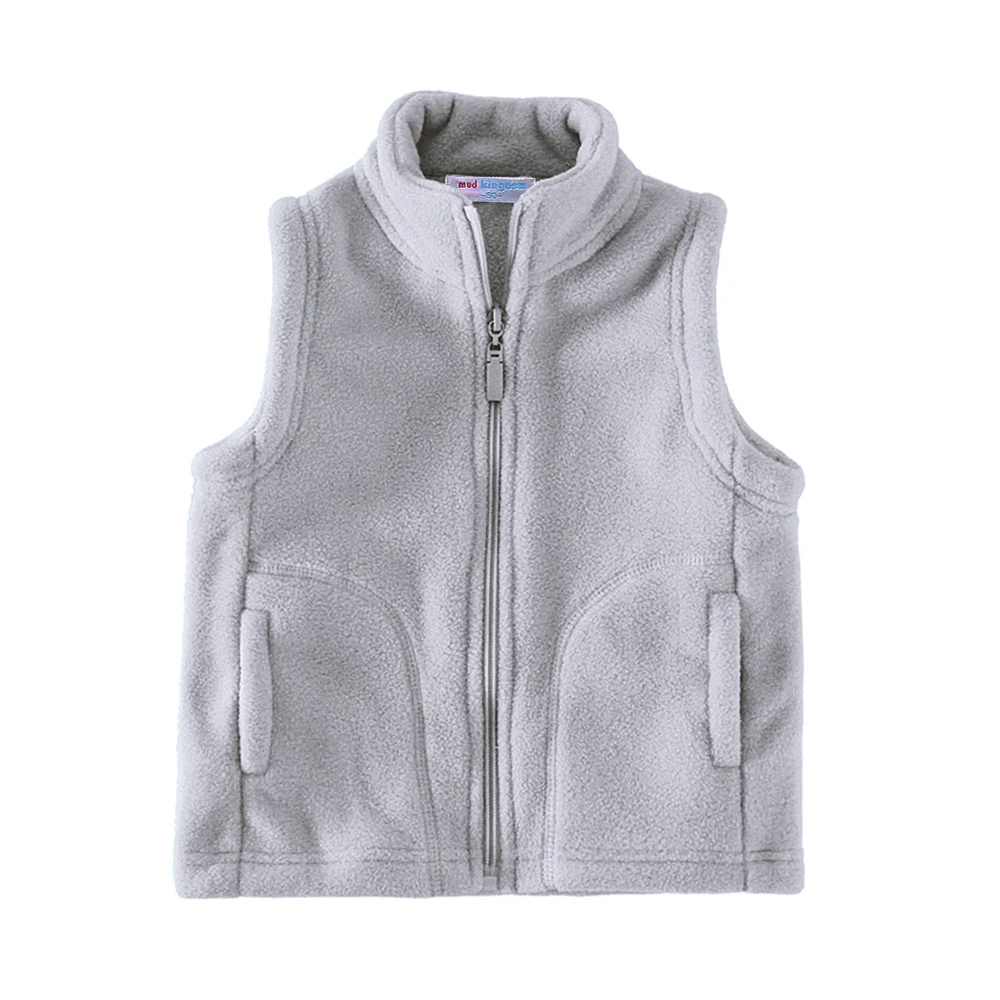 Mudkingdom Cute Girls Boys Fleece Vest 