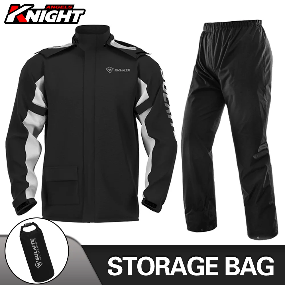 Motorcycle Rider Raincoat Suit Moto 