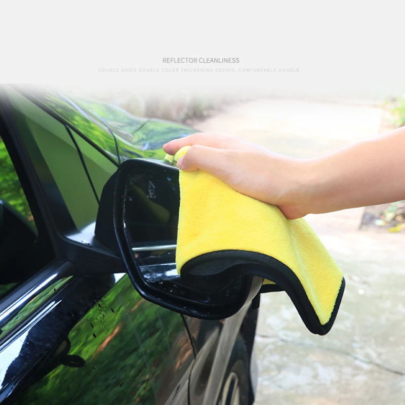90x60CM Thick Plush Microfiber Towel Car Wash Accessories Super Absorbent  Car Cleaning Detailing Cloth Auto Care