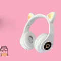Bluetooth 5.0 wireless Bluetooth headset luminous cartoon head-mounted cat rabbit ears with special microphone headset 2021 preview-6