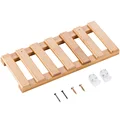 1/2/3PCS Bamboo Living Room Decoration Hanger Wall Hanging Flower Shelf Bedroom Wall Partition Storage Rack For Flowers Plants