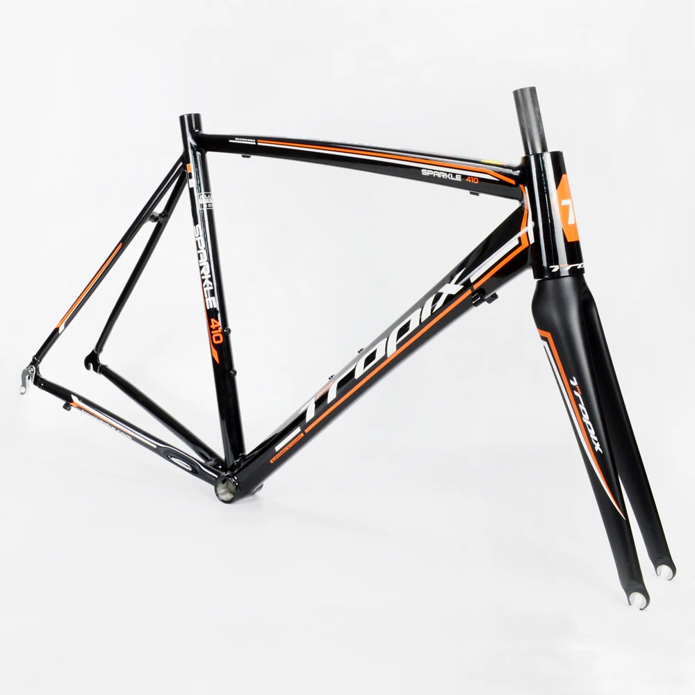 aluminum frame with carbon fork